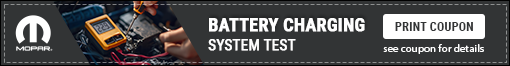 Battery Charging System Test Offer - Click Here
